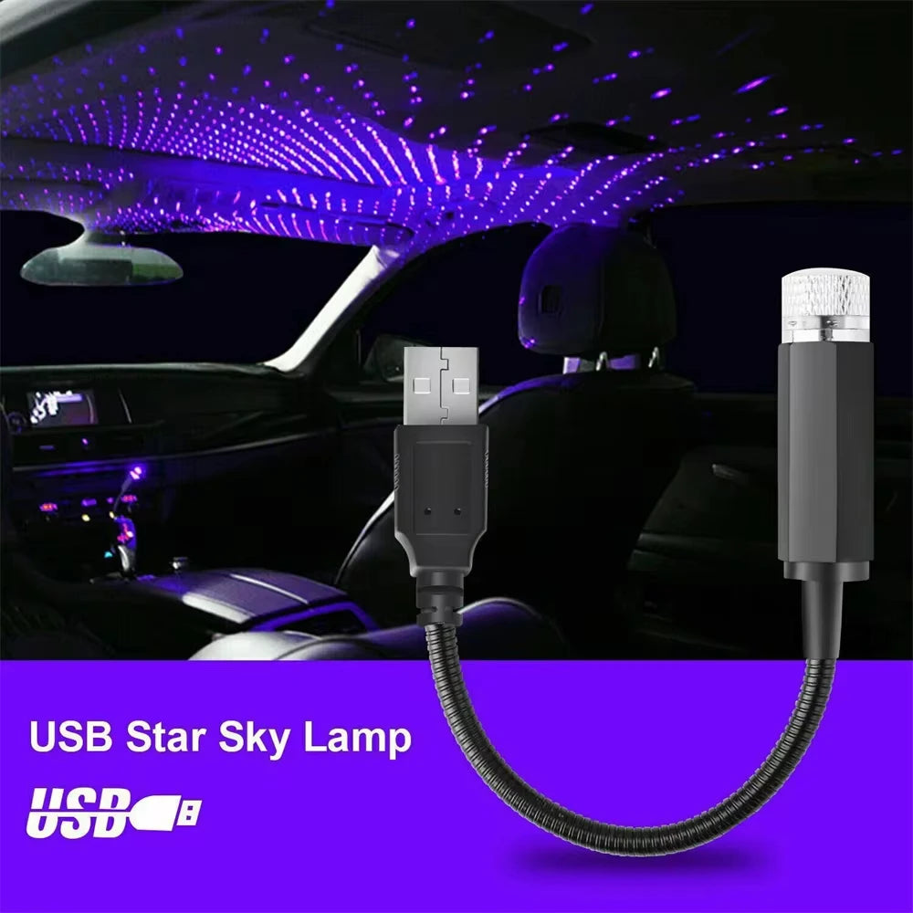 Mini USB Sternenhimmel Projektor – Auto & Zimmer Deko
