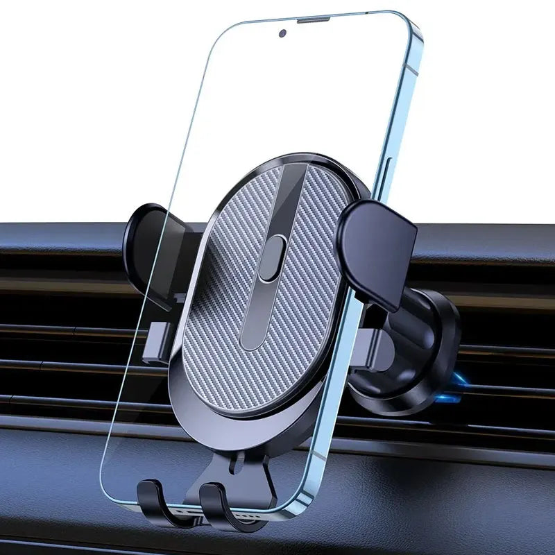 Auto Handyhalter für Lüftungsschlitz - Gravity Sensor Handyhalter aus Metall