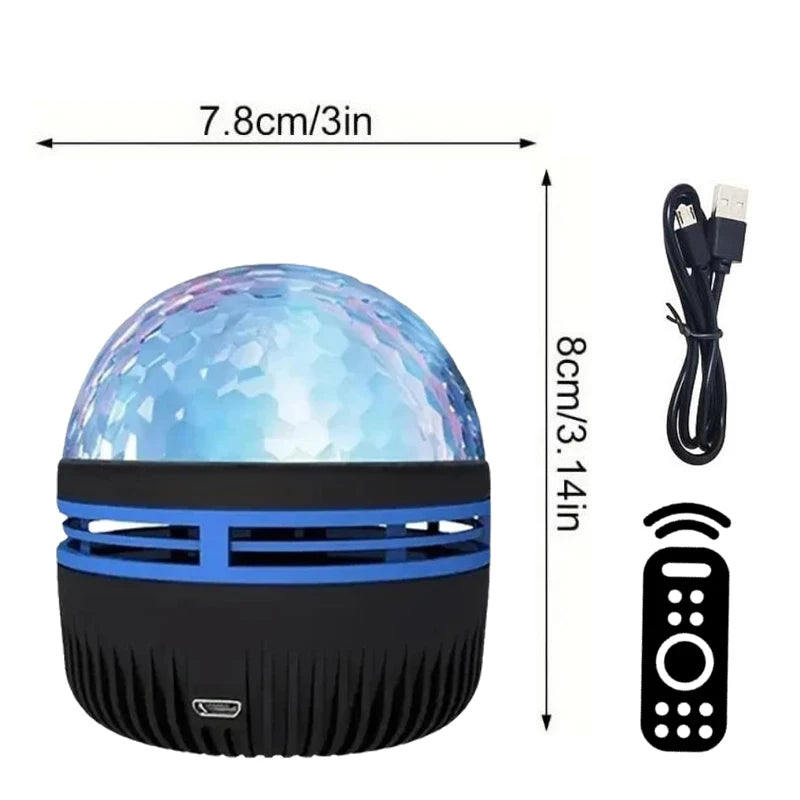 Aurora RGB Projektor Nachtlicht mit Fernbedienung – Nordlichter für dein Zuhause