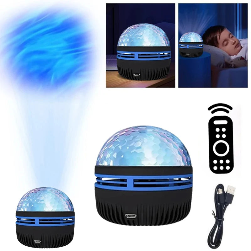 Aurora RGB Projektor Nachtlicht mit Fernbedienung – Nordlichter für dein Zuhause