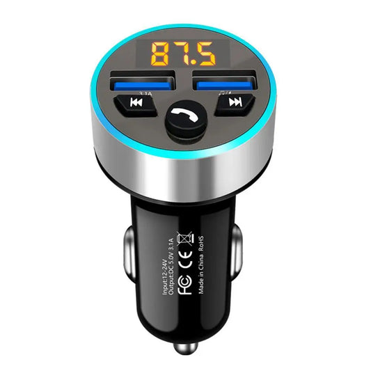 FM Transmitter Modulator - Bluetooth 5.0 Auto FM Transmitter mit USB & MP3-Player