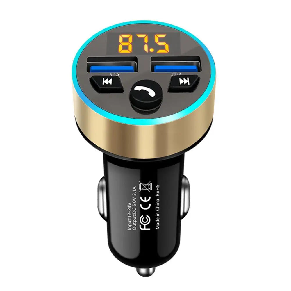 FM Transmitter Modulator - Bluetooth 5.0 Auto FM Transmitter mit USB & MP3-Player
